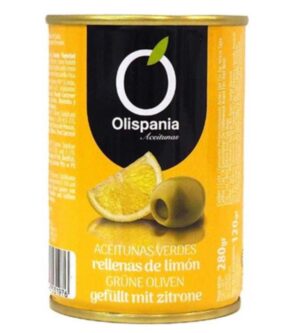 Azeitona Recheada com Pasta de Limão / Aceituna Rellenas com Limon - 120grs