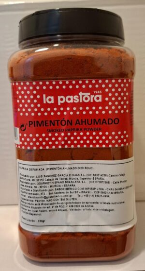 Páprica Defumada / Pimentón Ahumado - La Pastora - 850grs
