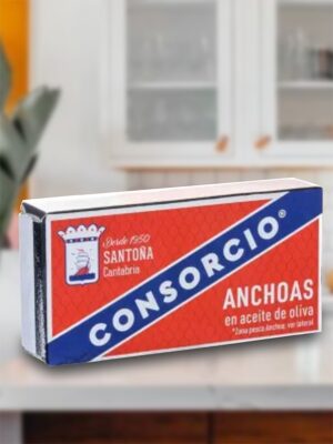 Anchova em Azeite / Anchoas en aceite de oliva - Consorcio - 29 grs