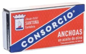 Anchova em Azeite / Anchoas en aceite de oliva - Consorcio - 29 grs