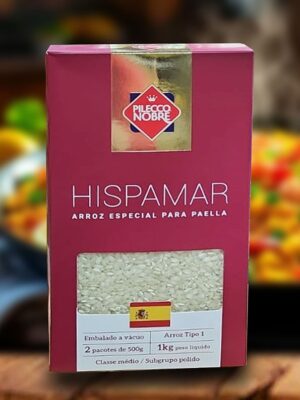 Arroz para Paella - Hispamar - 1 kg