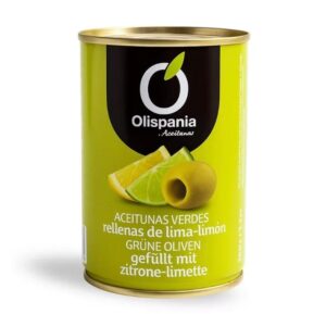 Azeitona Recheada com Pasta de Lima-Limão / Aceituna Rellena Lima-Limon - 120 grs