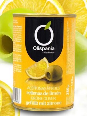 Azeitona Recheada com Pasta de Limão / Aceituna Rellenas com Limon - 120grs