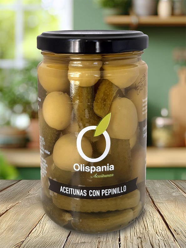 Azeitona Recheada com Pepininho / Aceituna Rellenas Pepinillo - 140grs