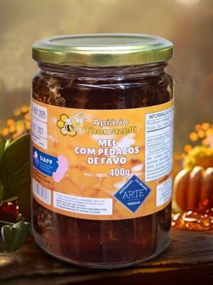 Mel com favo - 400 grs