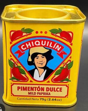 Páprica Natural / Pimentón Dulce - Chiquilin - 75 grs