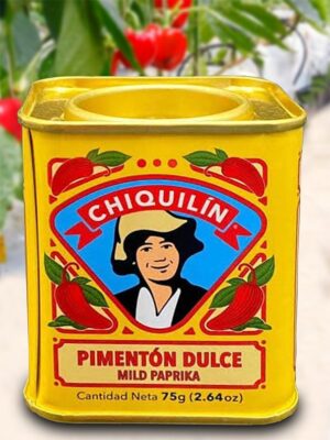 Páprica Natural / Pimentón Dulce - Chiquilin - 75 grs