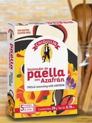 Sazonador de Paella com Açafrão - 20 grs