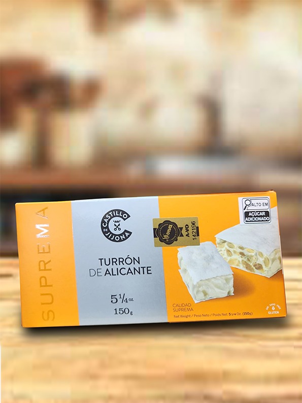 Turrón de Alicante / Torrone de Amêndoa - 150grs