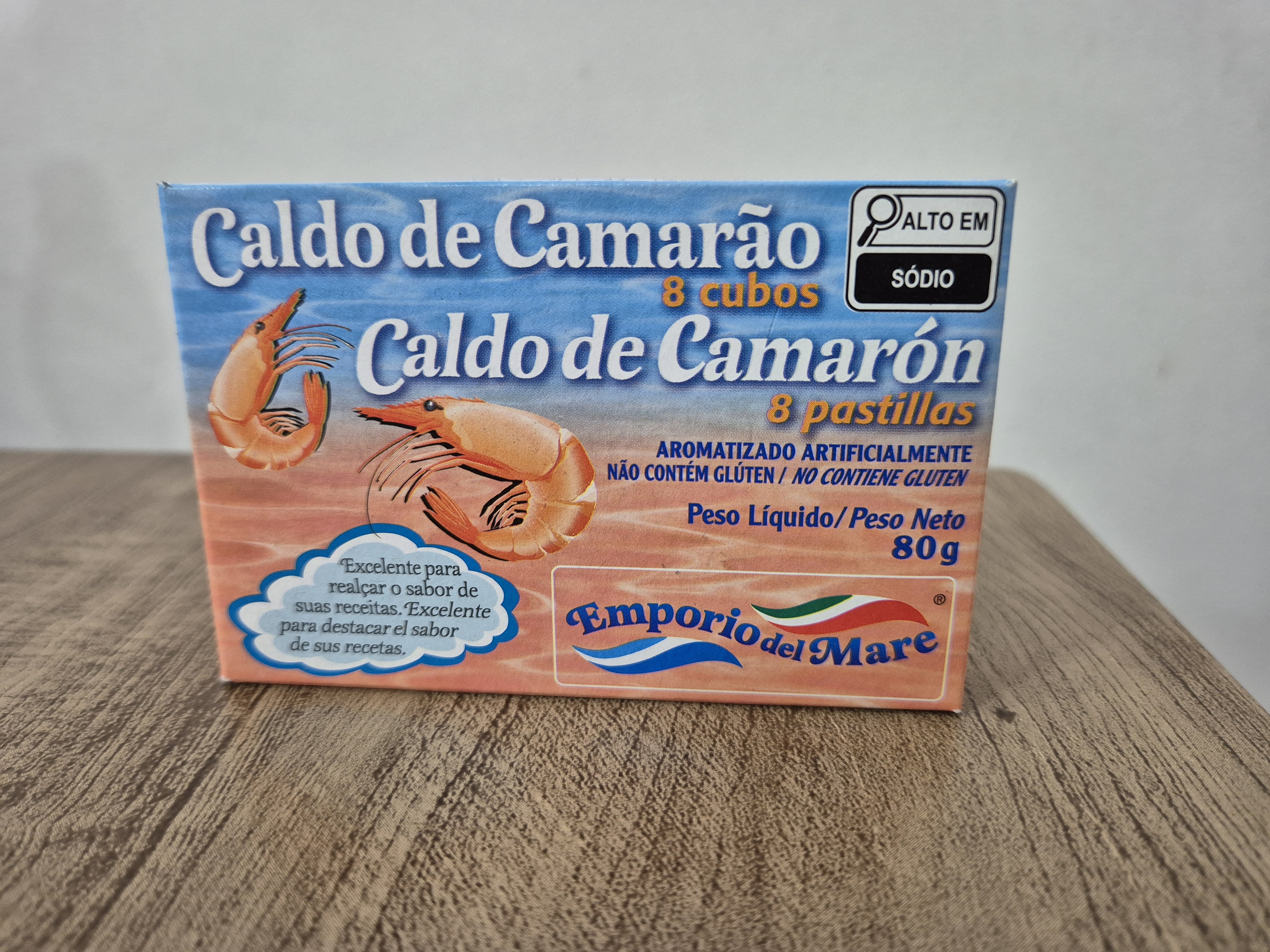 Caldo de Camarão / Caldo de Camarón – 80 grs