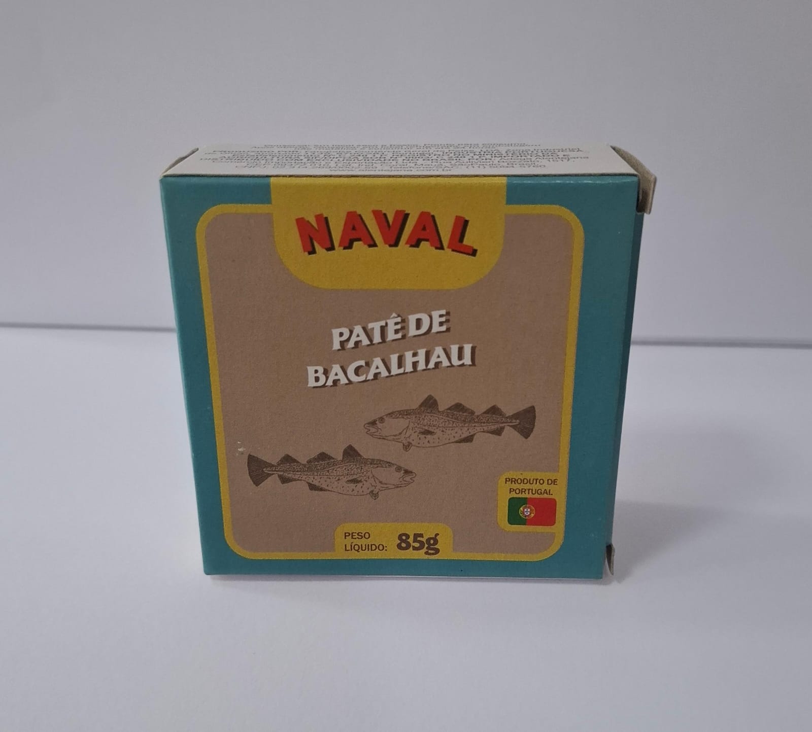 Patê de Bacalhau – Produto de Portugal – 85 gr